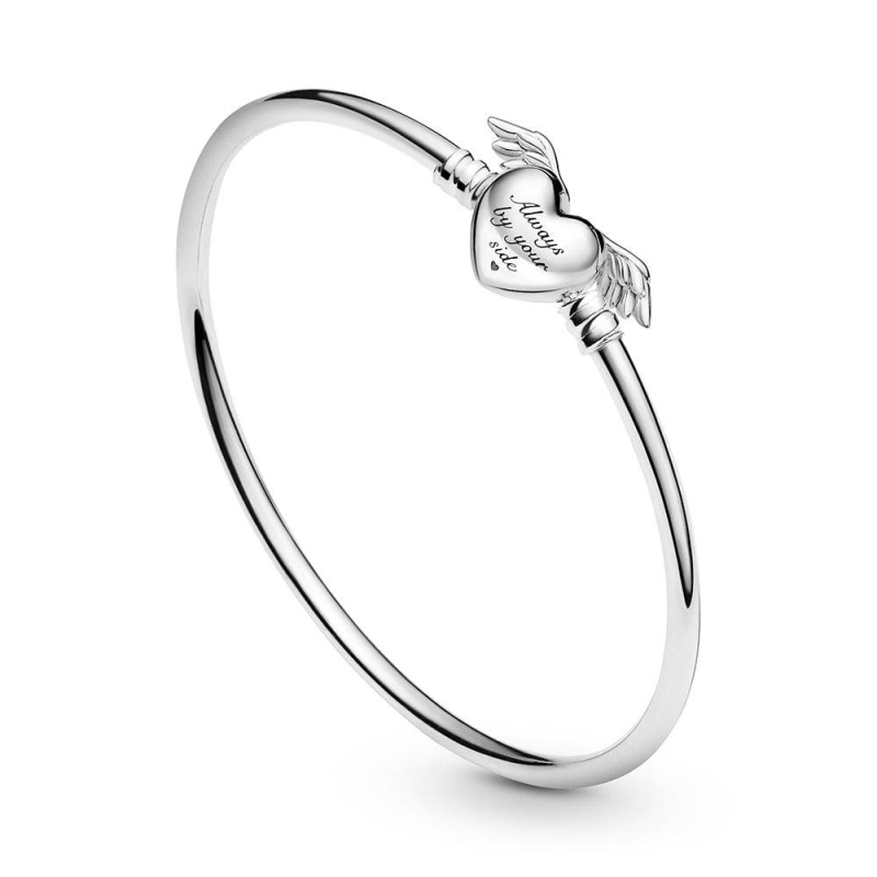 Pulsera Pandora Moments Winged Heart Bangle 599379C00