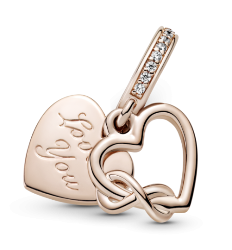 Charm Colgante Pandora Rose Infinito Love You 789369C01