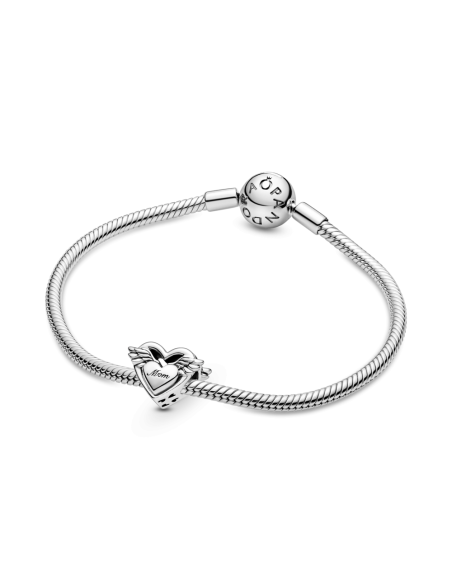 Charm plata Pandora Mamá & Alas de Ángel 799367C00