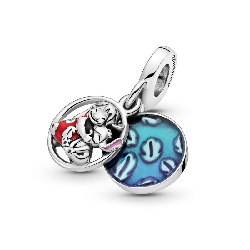 Charm Pandora Colgante plata Familia Lilo & Stitch Disney 799383C01