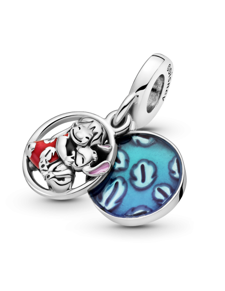 Charm Pandora Colgante plata Familia Lilo & Stitch Disney 799383C01