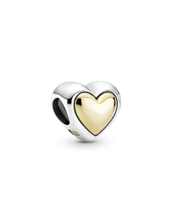 Charm Pandora Corazón Cúpula Dorada 799415C00
