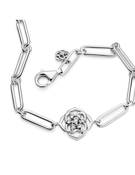 Pulsera Pandora plata Eslabones Pétalos de Rosa 599409C01