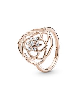 Anillo Pandora Rose Declaración Pétalos de Rosa 189412C01