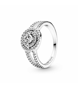 Anillo Pandora Doble Halo Brillante 199408C01