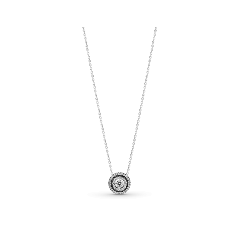 Collar Pandora Doble Halo Brillante 399414C01-45