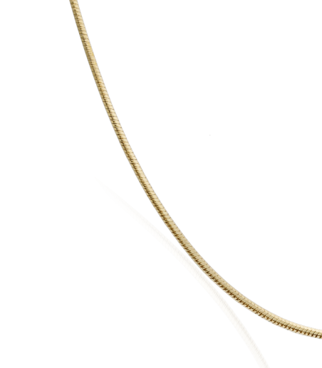 CADENA "GIANNA" COLA DE RATÓN ORO 18K