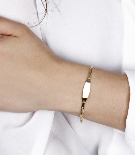 Pulsera esclava Oro 18k "Ada"