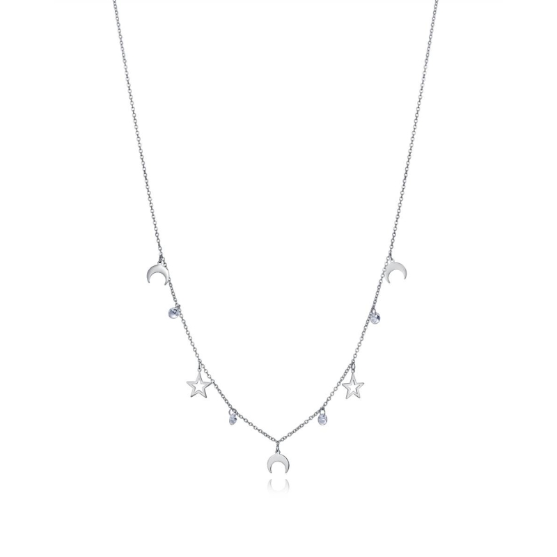 COLLAR VICEROY KISS CON ESTRELLAS, LUNAS Y CIRCONITAS 75199C01010