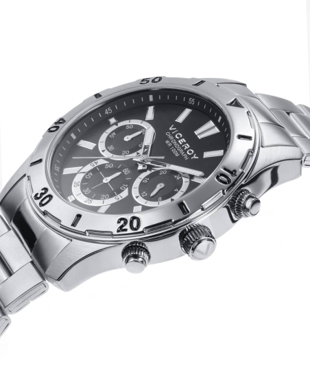 RELOJ VICEROY DE HOMBRE CRONÓGRAFO DE ACERO 401135-57