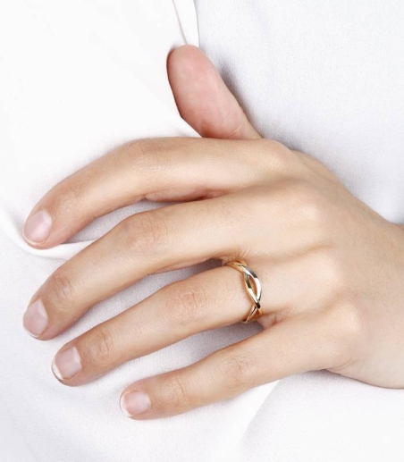 ANILLO "LINK" ORO 18K