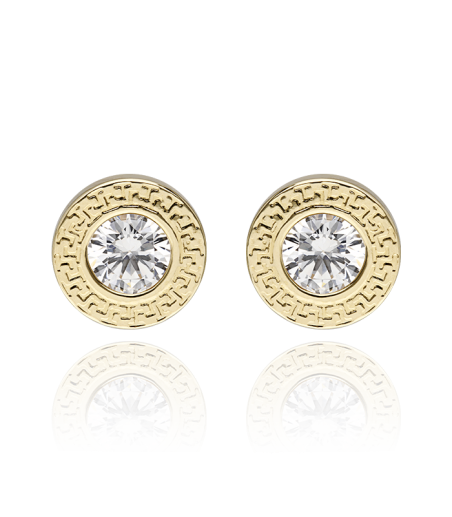 PENDIENTES "ARES" ORO 18K