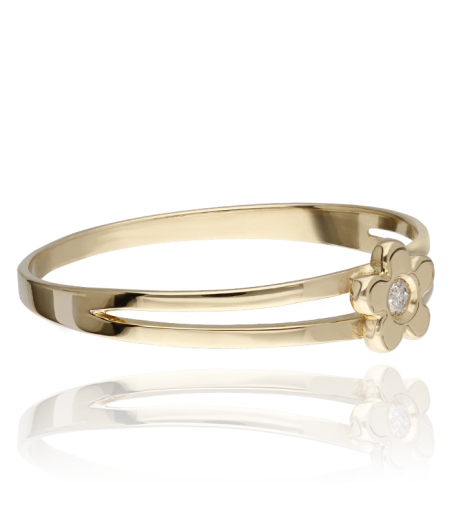 Anillo Oro 18k perlas y diamantes 0.015cts "Amiens"