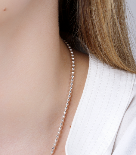 Cadena Plata primera ley 60cm "Jerome"