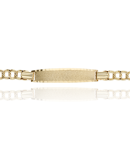 Esclava "Nine" oro 18k