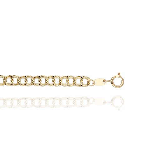 Esclava "Nine" oro 18k