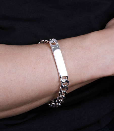 Esclava Plata primera ley 23cm "Cavalier"