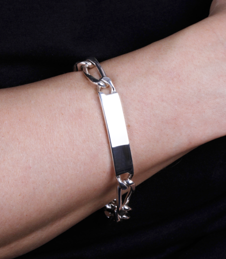 Esclava Plata primera ley 22.5cm "Abisai"