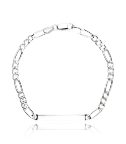 ESCLAVA "DANTE" PLATA DE PRIMERA LEY 19CM