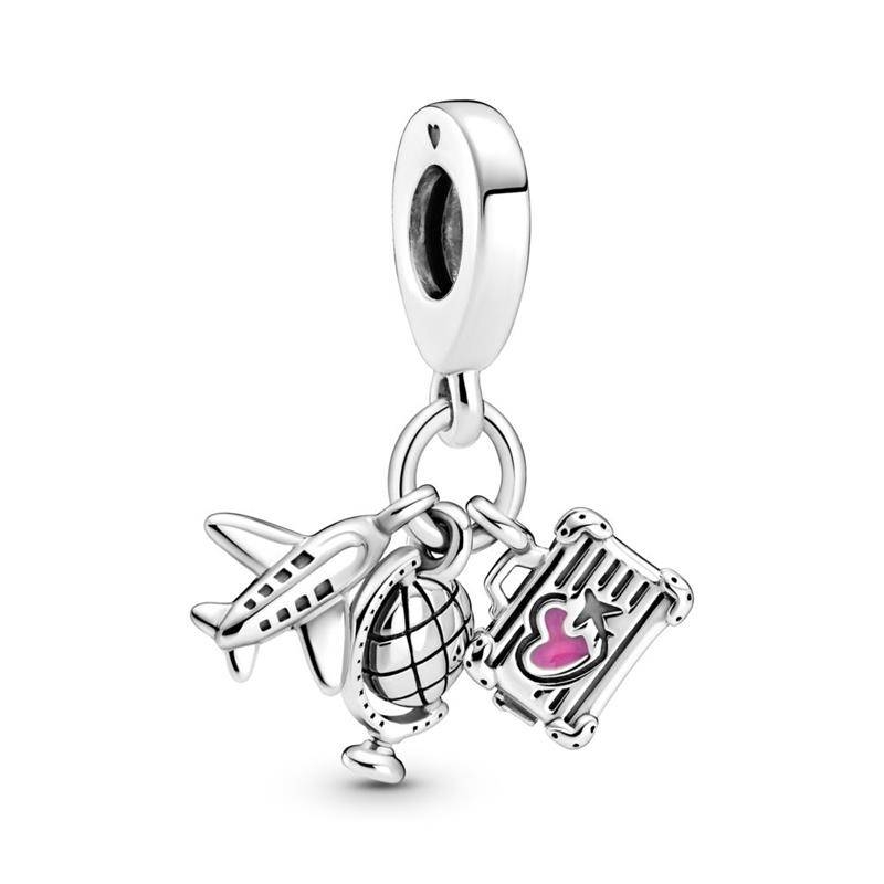 Charm Colgante Avión, Globo y Maleta 799435C01