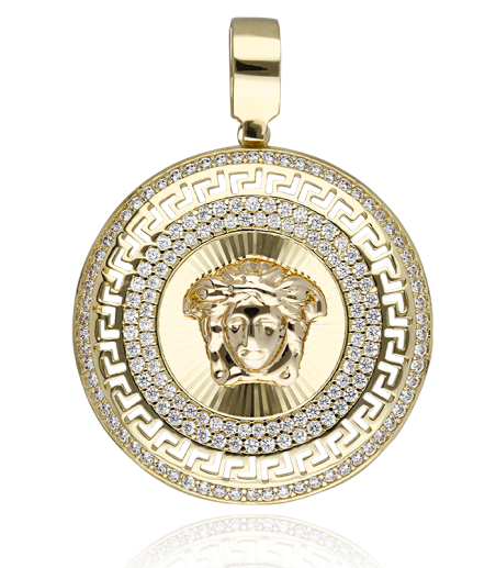 COLGANTE MEDUSA "GREECE" ORO 18K