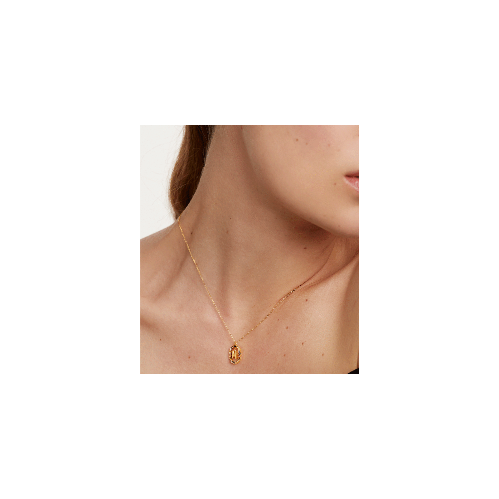 PDPaola Virgo Constellation Necklace – 925 Sterling Silver With Gold Plating, Gemstone Pendant, Adjustable 35-50 Cm Chain