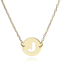 Gargantilla "Abc" Oro 18K Inicial J