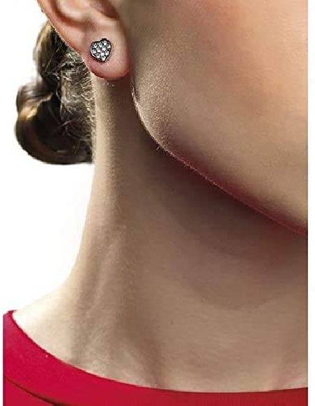 PENDIENTES GUESS CORAZÓN CIRCONITAS UBE28065