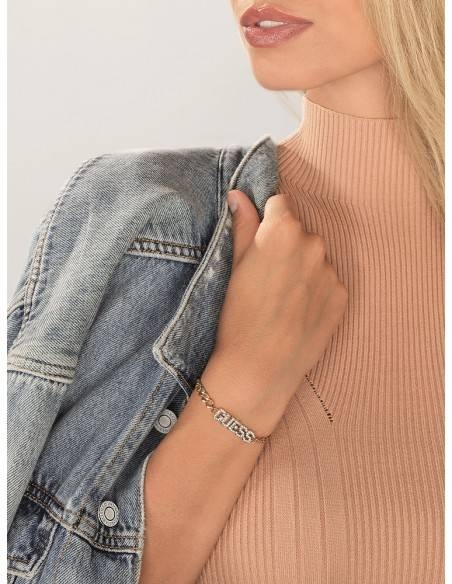PULSERA GUESS COLLEGE 1981 UBB20036-S
