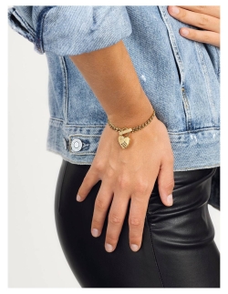 PULSERA GUESS LOCK ME UP UBB20057-S