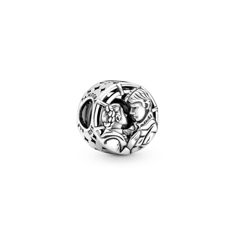 CHARM PANDORA STAR WARS HAN SOLO & LEIA KISS 799506C00