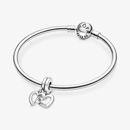 CHARM PANDORA COLGANTE DE CORAZONES DE HERMANAS UNIDAS 799538C01