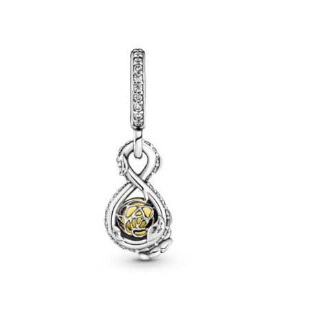 CHARM COLGANTE PANDORA INFINITO & ROSA 399525C01