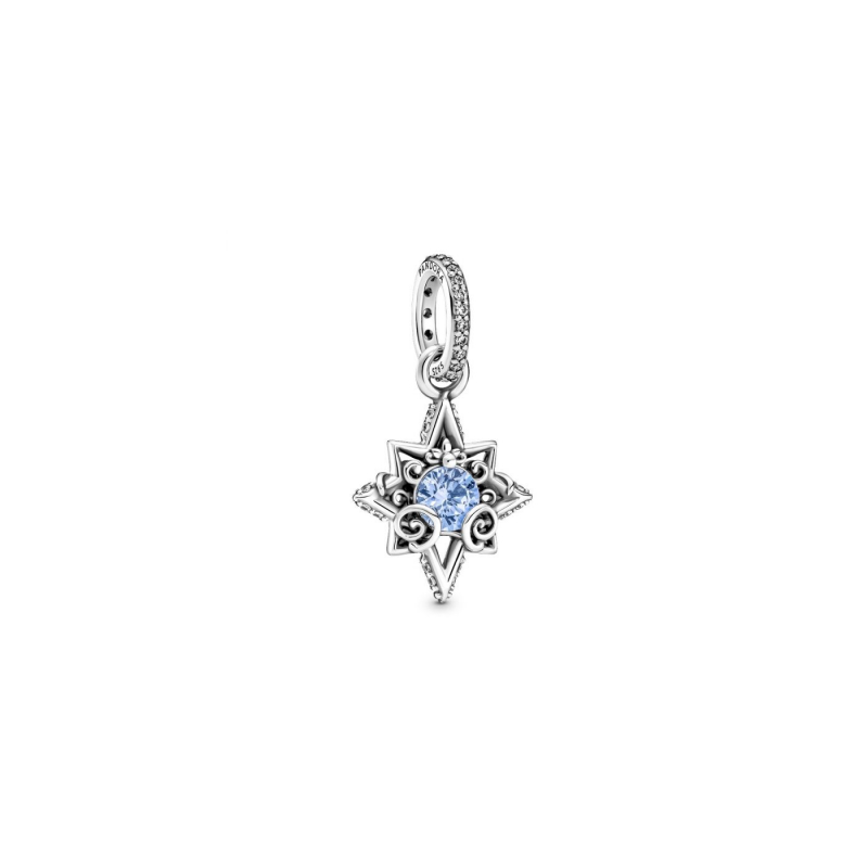 CHARM PANDORA COLGANTE CORAZÓN AZUL CENICIENTA 399560C01