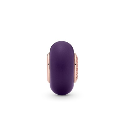 CHARM DE CRISTAL DE MURANO MORADO MATE 789547C00