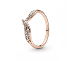 ANILLO PANDORA ROSE HOJAS BRILLANTES 189533C01-50