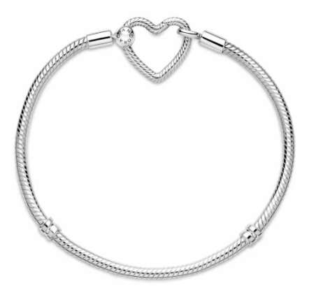 PULSERA PANDORA MOMENTS CORAZÓN 599539C00-18