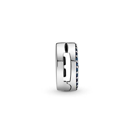 CHARM PANDORA CLIP PAVÉ AZUL REDONDO 797583C01