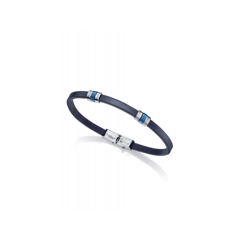 PULSERA DE HOMBRE VICEROY HEAT DE PIEL AZUL 6459P01013