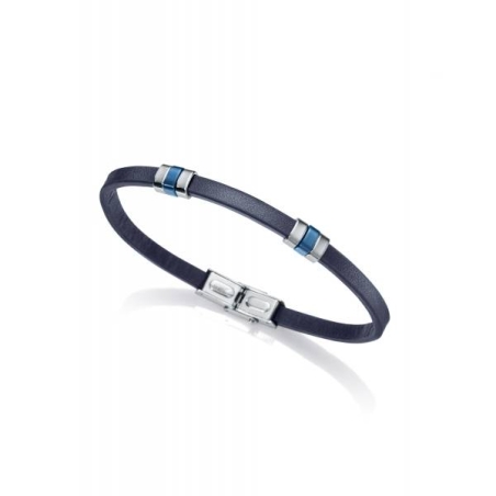 PULSERA DE HOMBRE VICEROY HEAT DE PIEL AZUL 6459P01013
