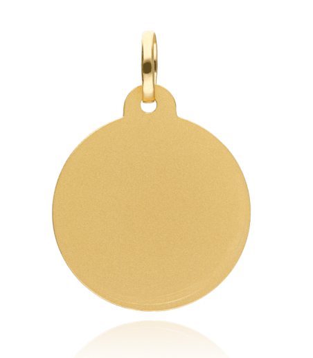 MEDALLA VIRGEN DE LA CABEZA ORO 18K 22MM (TODO OK. ACTIVAR!!!!)