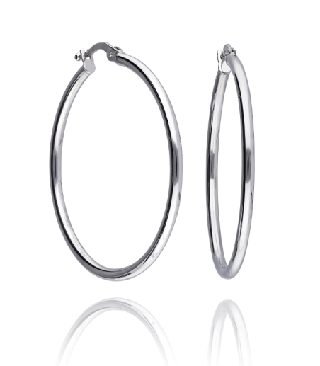 Pendientes Aro Oro 18k 40mm "Raisa"