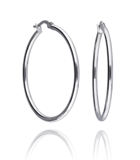 Pendientes Aro Oro 18k 30mm "Raisa"