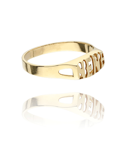 ANILLO "MARSELLA" NENE ORO 18K