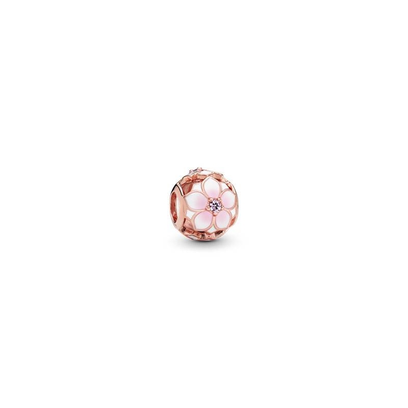 CHARM PANDORA FLOR MAGNOLIA ROSA 782087NBP