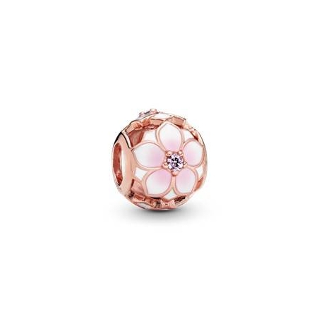 CHARM PANDORA FLOR MAGNOLIA ROSA 782087NBP