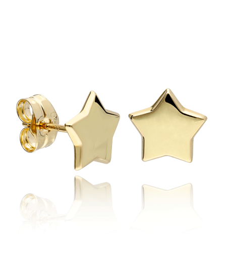 PENDIENTES "ETOILE" ORO 18K