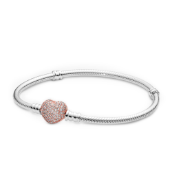 PULSERA PANDORA MOMENTS CORAZÓN PARA CHAMRS 586292CZ