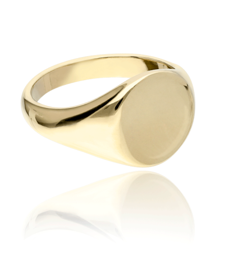 SELLO "VOLTA GOLD" PLATA DE LEY REDONDO