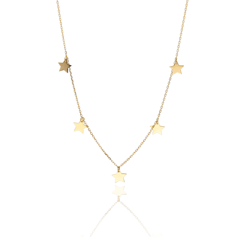 Gargantilla "My Stars" en Oro 18k